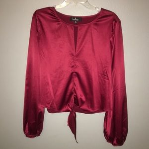 LuLu’s satin top ❤️